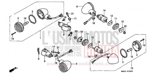 CLIGNOTANT VT1100C2X de 1999